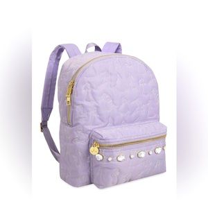 Brand NWT Sloney Clover Disney Purple Crystal Princess Backpack